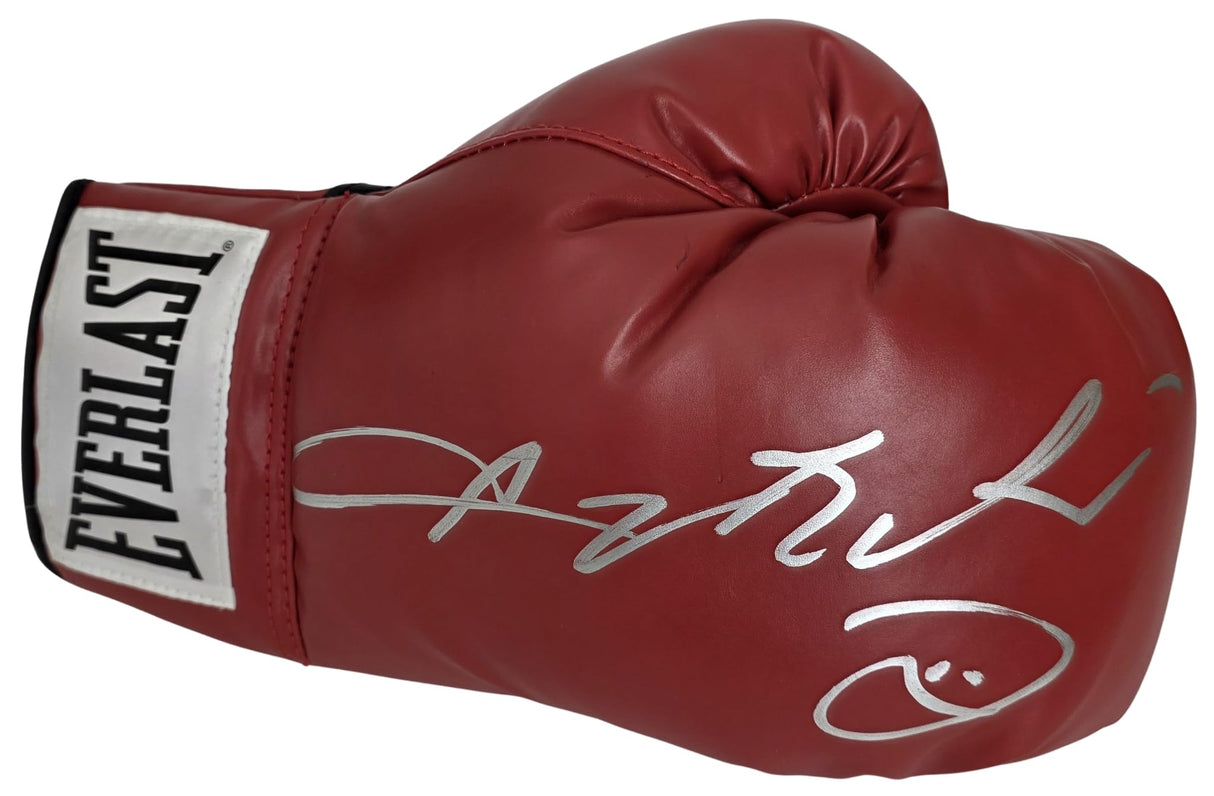 Sugar Ray Leonard Signed Boxing Glove COA Proof Autographed HOF Boxing Champion
