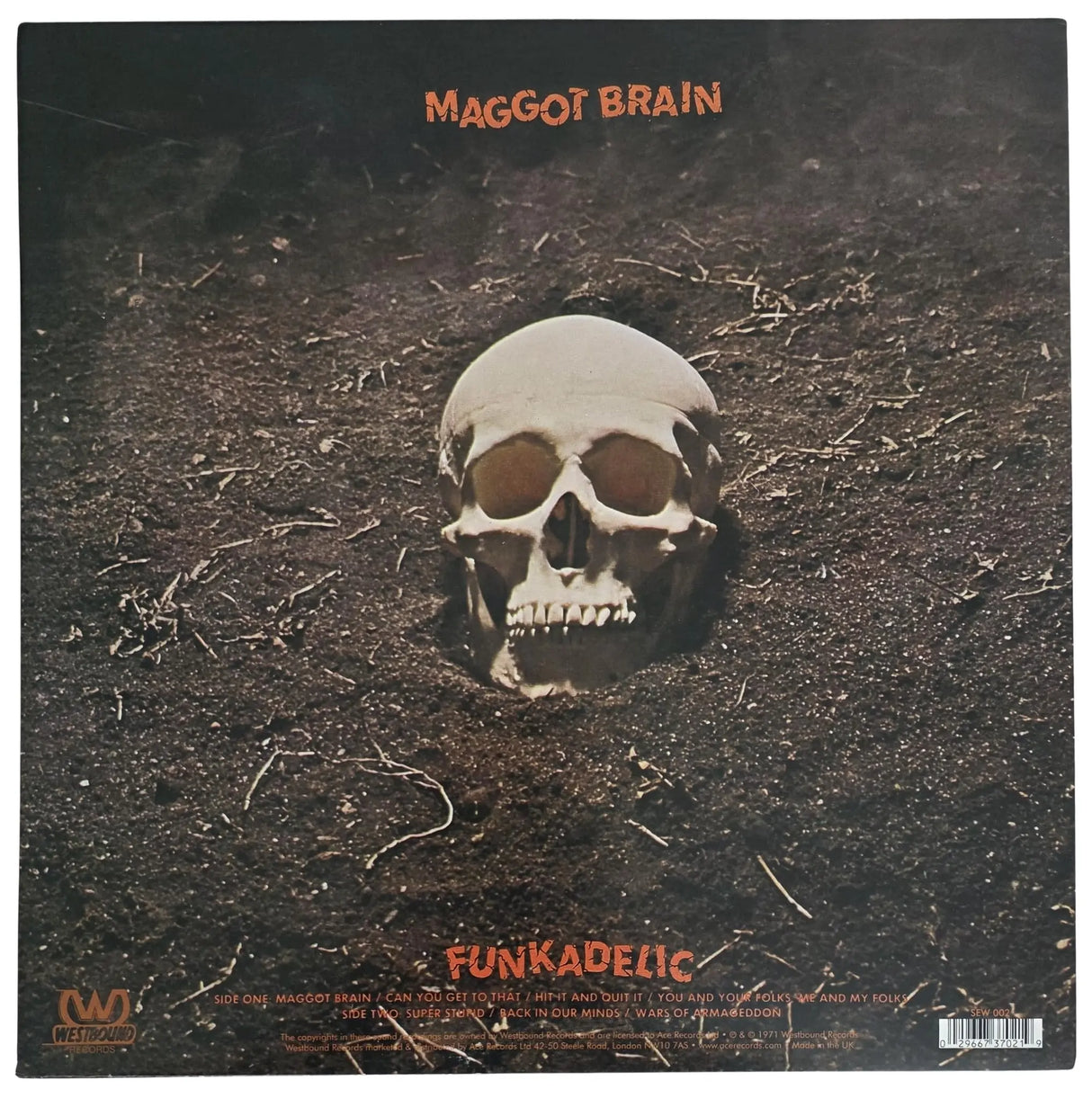 George Clinton Signed Funkadelic Maggot Brain Album COA Proof Autographed Vinyl Record