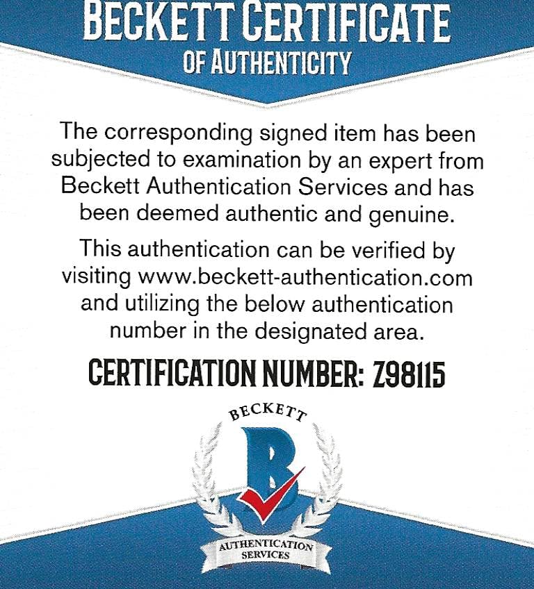 Joe Carter Signed Baseball COA Exact Proof Autographed Toronto Blue Jays Cleveland