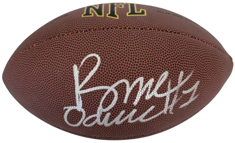 Rome Odunze Signed Football Proof COA Autographed Washington Huskies