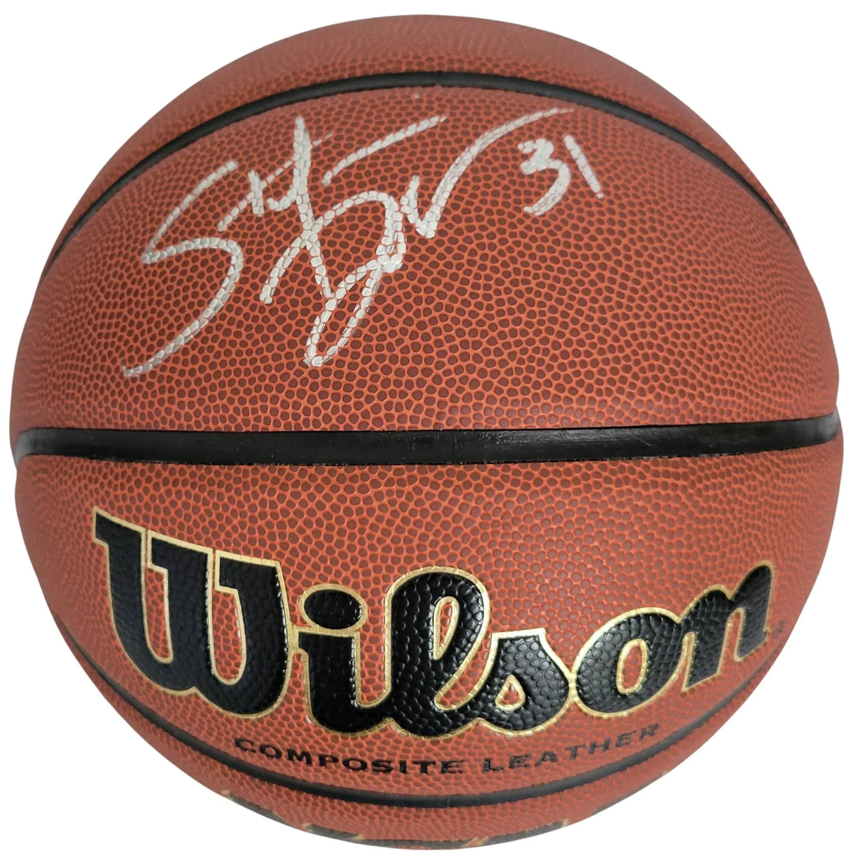 Stefanie Dolson UConn Huskies Signed Basketball COA Proof Washington Mystics
