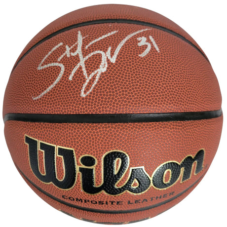 Stefanie Dolson UConn Huskies Signed Basketball COA Proof Washington Mystics