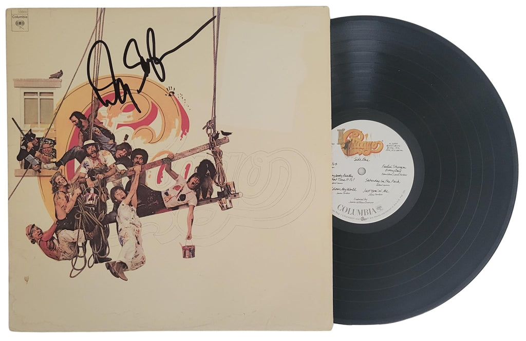 Danny Seraphine Signed Chicago IX Album Vinyl Record COA Exact Proof Autographed