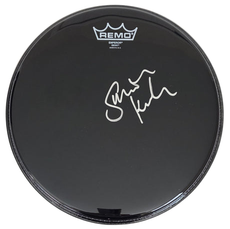 Simon Kirke Signed 12'' Remo Drumhead COA Exact Proof Autographed Bad Company