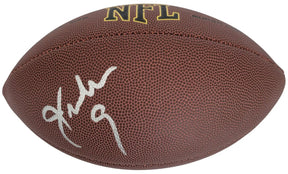 Jim McMahon Signed Football Proof Chicago Bears Philadelphia Eagles Autographed