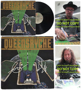 Geoff Tate Signed Queensryche The Warning Album COA Proof Autographed Vinyl Record Michael Wilton