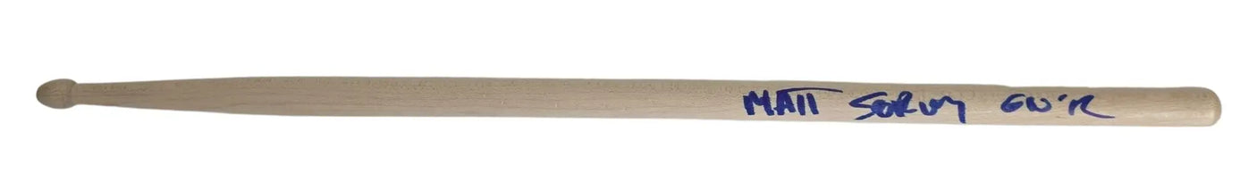 Matt Sorum Signed Drumstick COA Proof Guns N Roses Drummer G.N.R Velvet Revolver Autographed...
