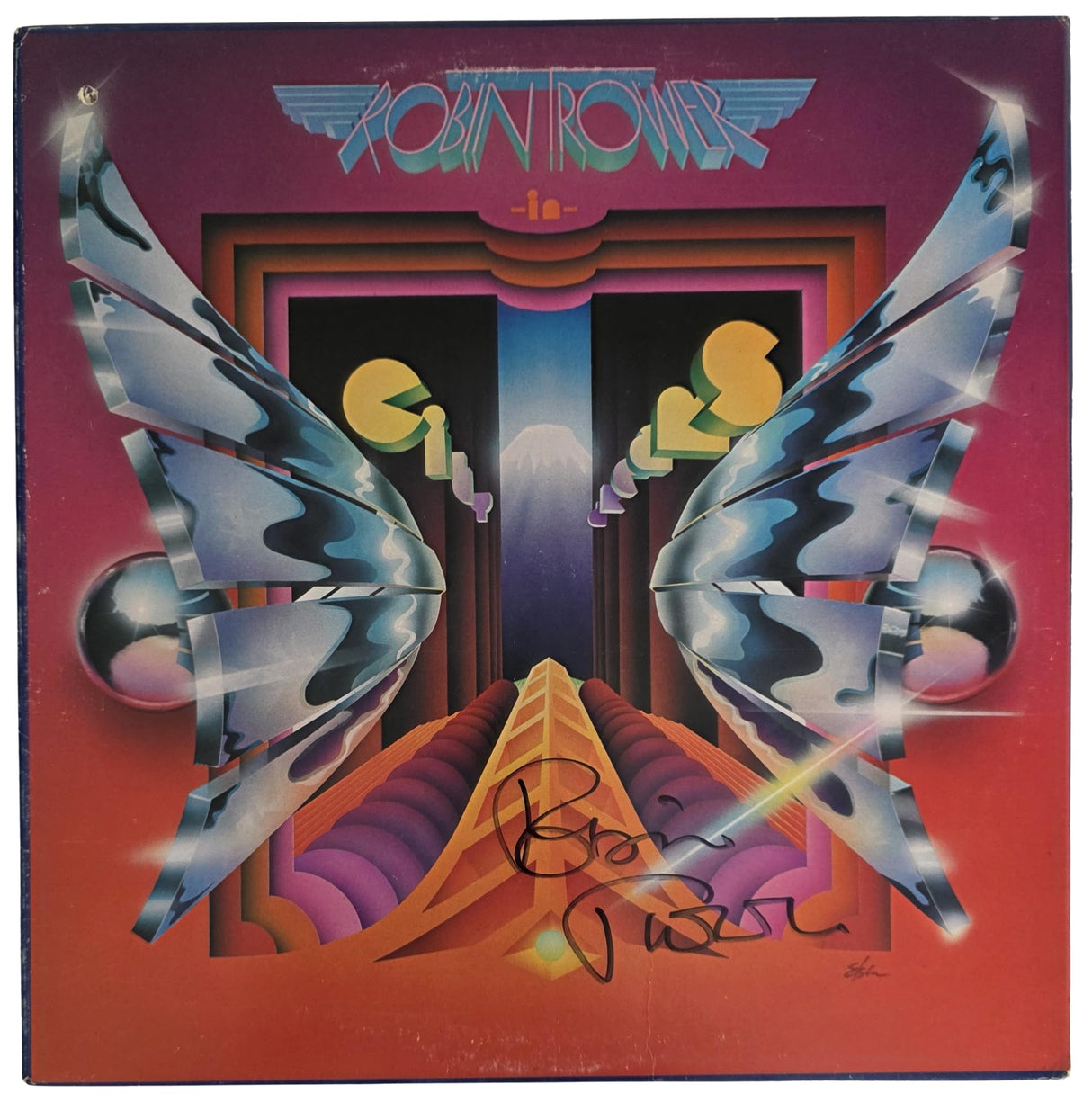Robin Trower Signed In City Dreams Album COA Proof Autographed Vinyl Record
