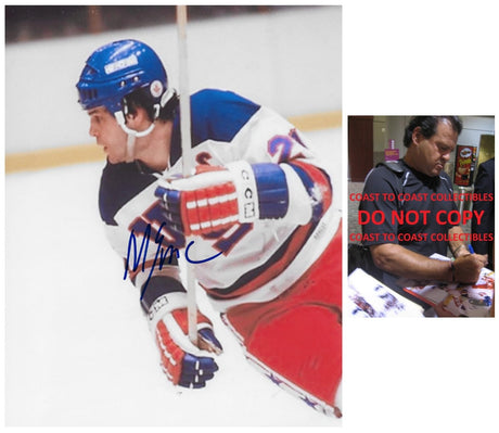 Mike Eruzione Signed USA 1980 Winter Olympics Hockey 8x10 Photo COA Exact Proof