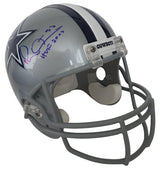 Michael Irvin Signed Dallas Cowboys Full Size Helmet COA Exact Proof Autographed Playmaker