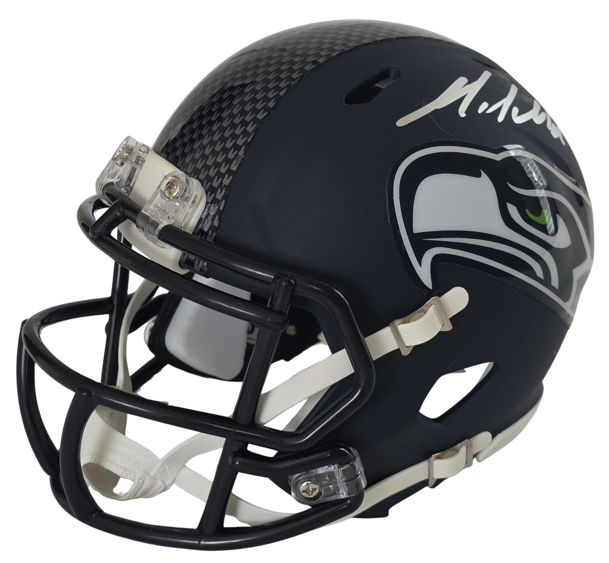 Mike Macdonald Signed Mini Football Helmet Proof COA Autographed Seattle Seahawks