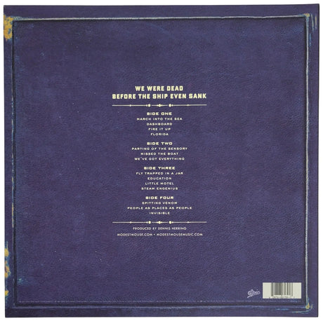 Isaac Brock Signed Modest Mouse We Were Dead Before The Ship Even Sank Album Vinyl Record Proof COA Autographed