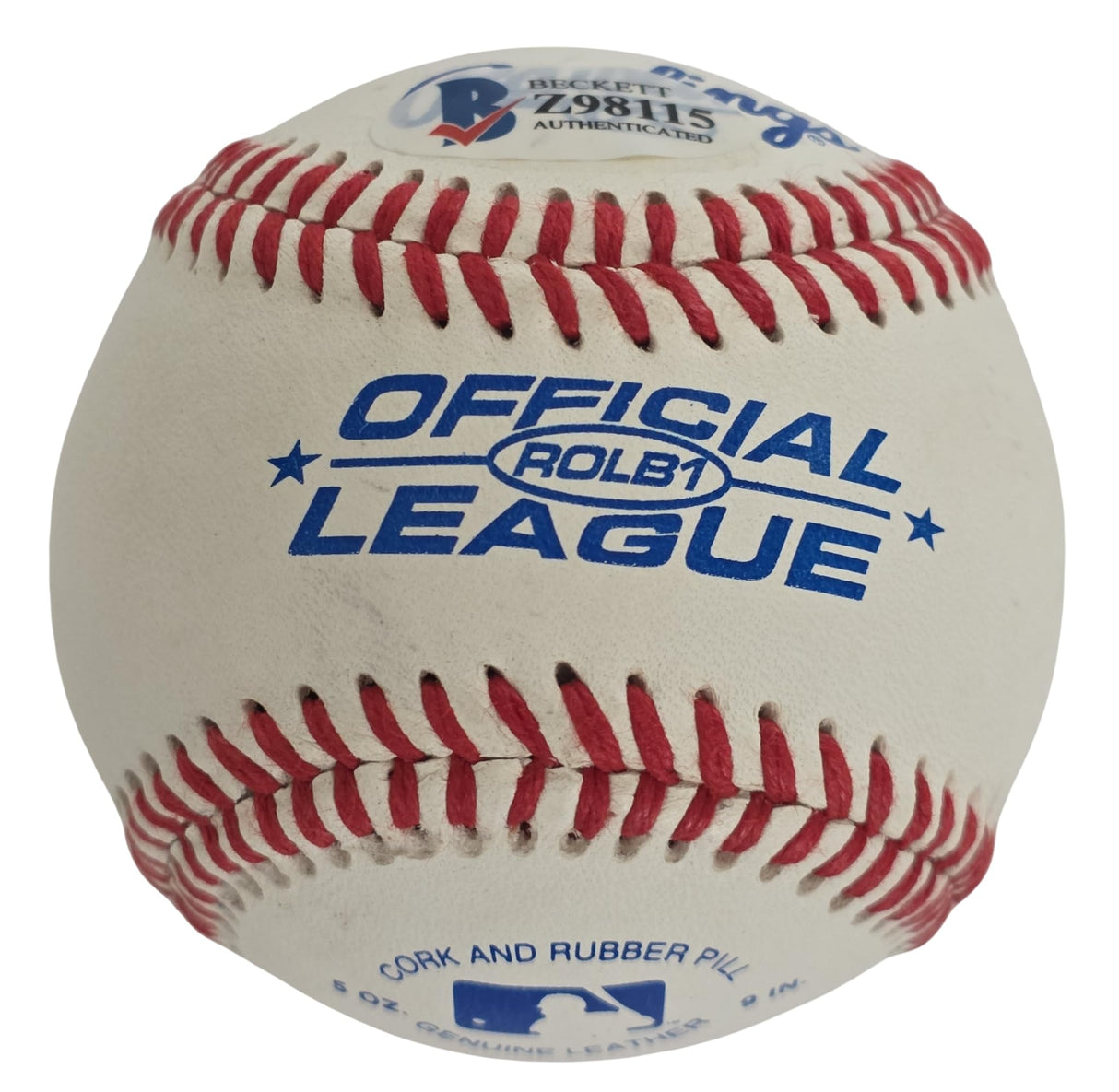 Joe Carter Signed Baseball COA Exact Proof Autographed Toronto Blue Jays Cleveland