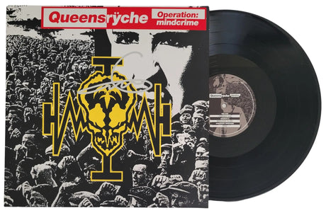 Geoff Tate Signed Queensryche Operation Mindcrime Album Proof Autographed Vinyl Record