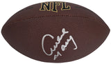 Archie Manning signed football proof COA autographed New Orleans Saints