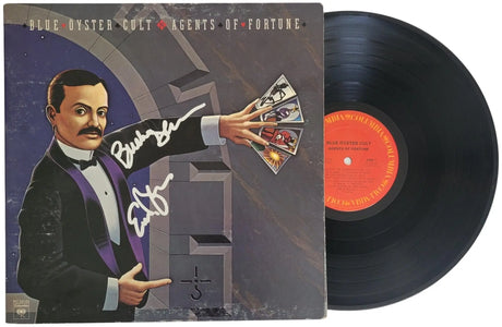 Buck Dharma Eric Bloom Signed Blue Oyster Cult Album COA Proof, Autographed STAR