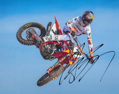 Aaron Plessinger Signed 8x10 Photo COA Proof Autographed Supercross Motocross.,