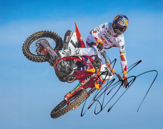 Aaron Plessinger Signed 8x10 Photo COA Proof Autographed Supercross Motocross.,
