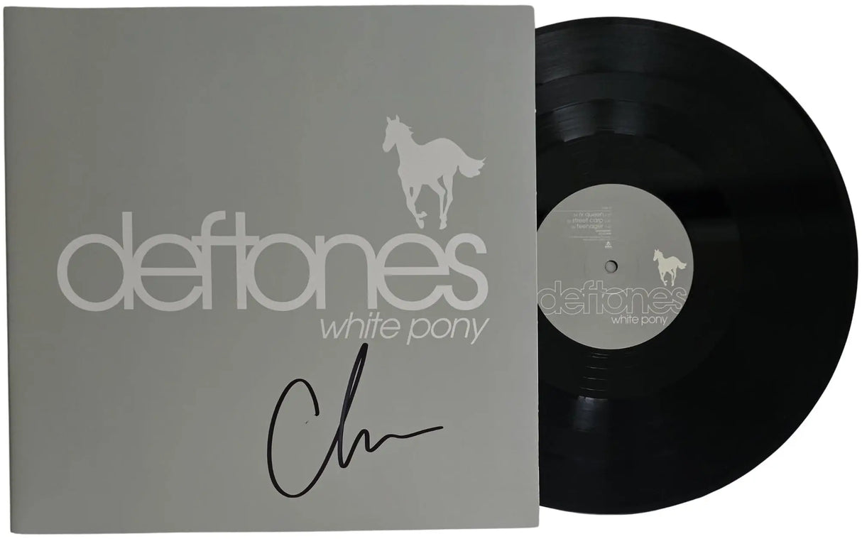 Chino Moreno Signed White Pony Album Proof Autographed Vinyl Record Deftones