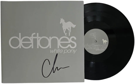 Chino Moreno Signed White Pony Album Proof Autographed Vinyl Record Deftones