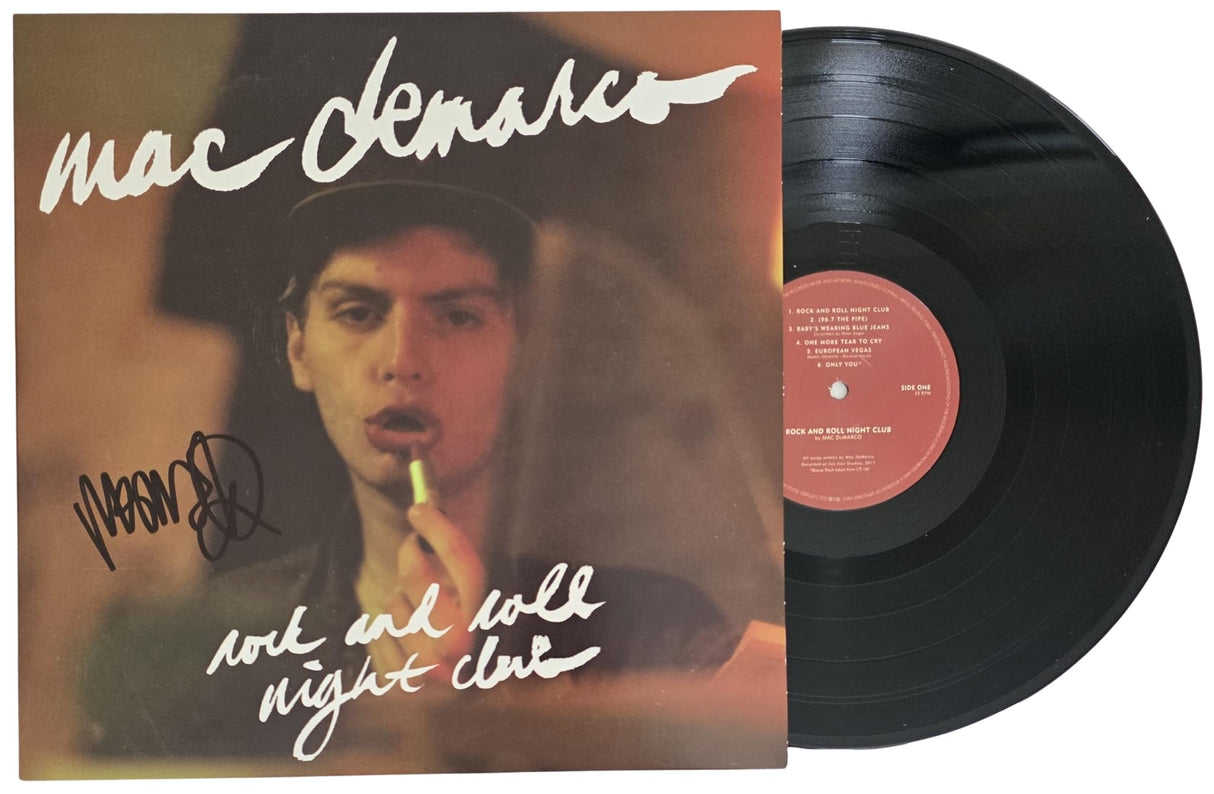 Mac DeMarco Signed Rock and Roll Night Club Album COA Exact Proof Autographed Vinyl Record