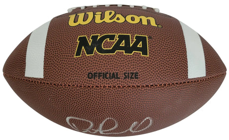 Pete Carroll USC Trojans Signed NCAA Football Proof COA Autographed