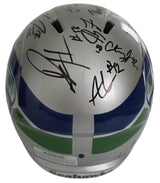 2025 Seahawks Team Signed Full Size Helmet COA Proof Autographed Seattle Seahawks TB