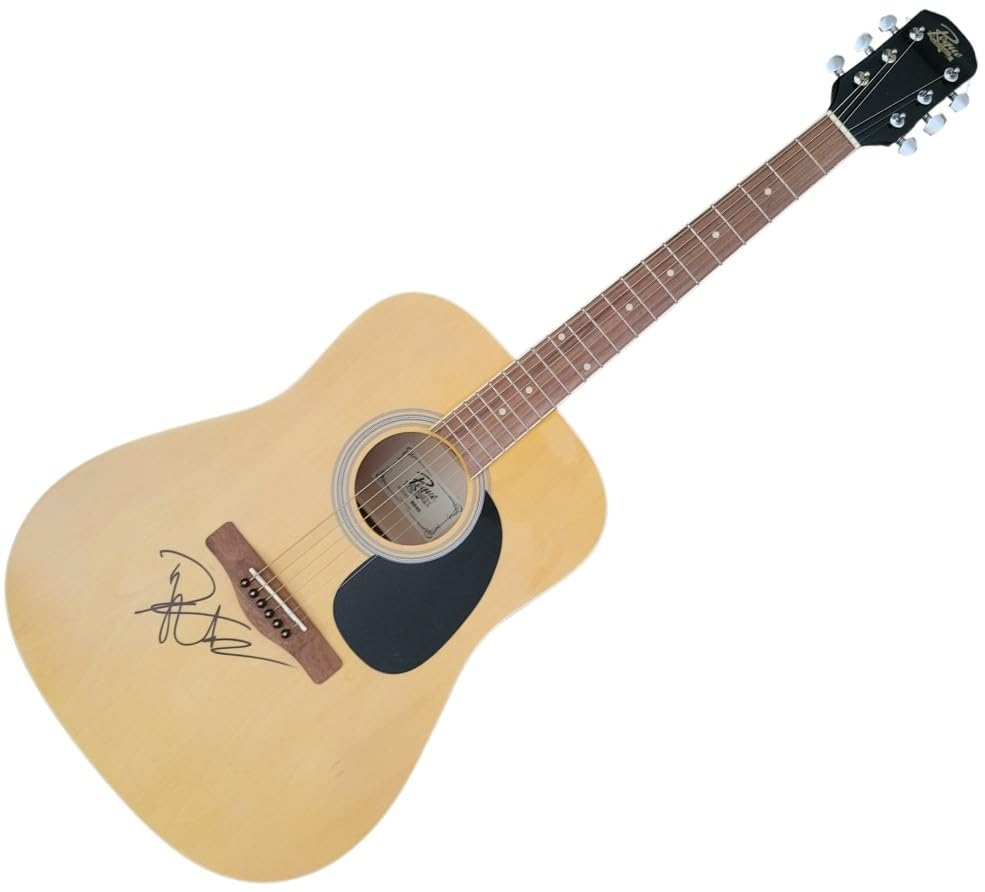 Dave Matthews Signed Full Size Acoustic Guitar COA Exact Proof Autographed