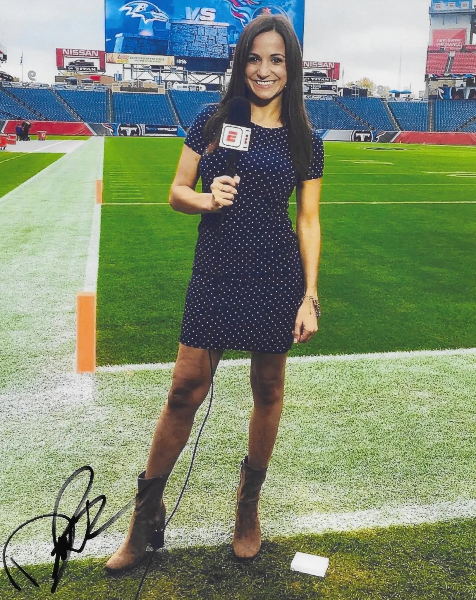 Dianna Russini Espn Journalist Signed 8x10 Photo Proof COA Autographed, Star