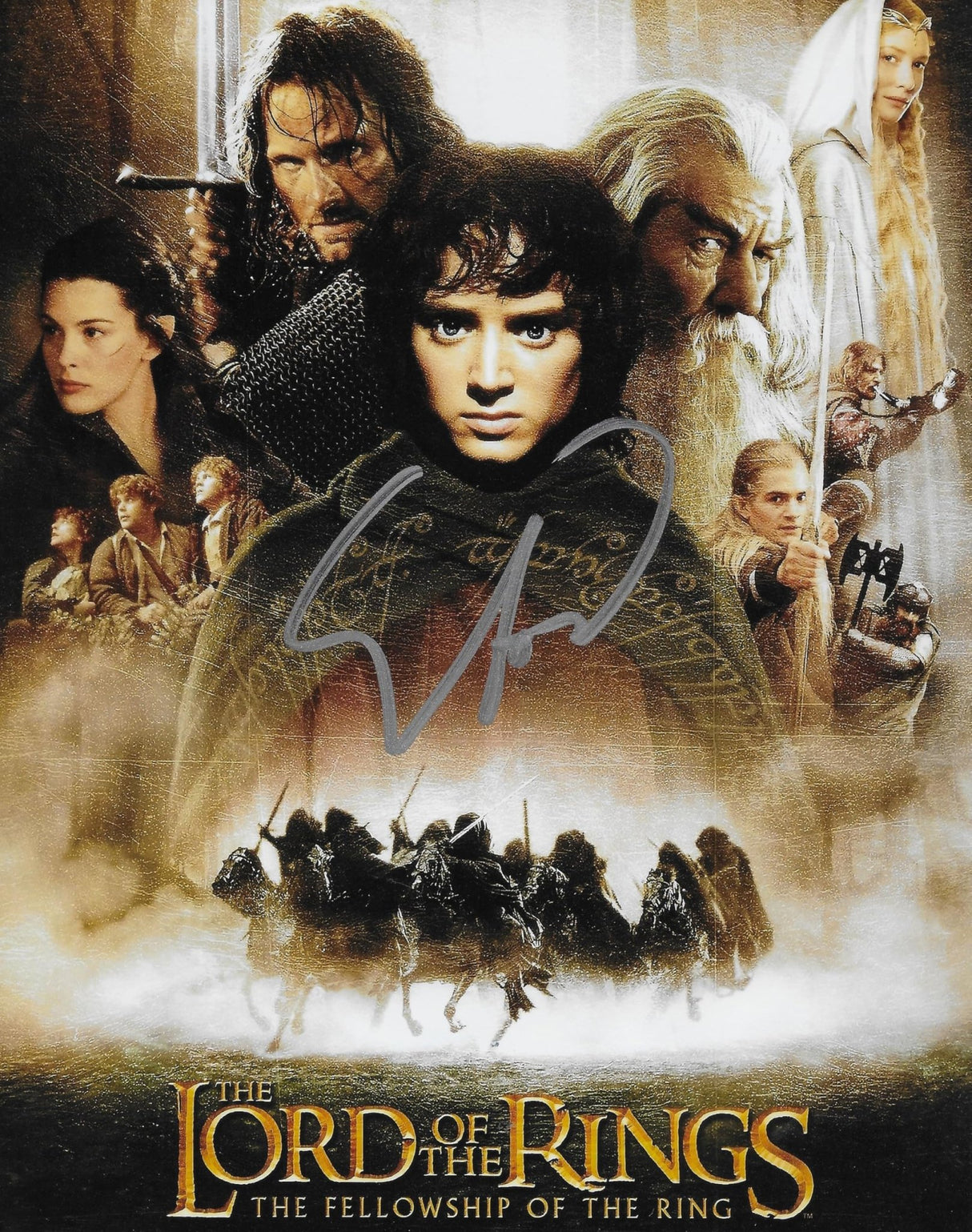 Elijah Wood Signed Lord Of The Rings 8x10 Photo COA Exact Proof Autographed Star