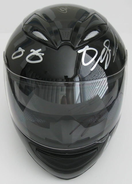 Jeff Gordan Jimmie Johnson plus lots more Signed Full Size Helmet COA Proof Autographed Nascar Drivers