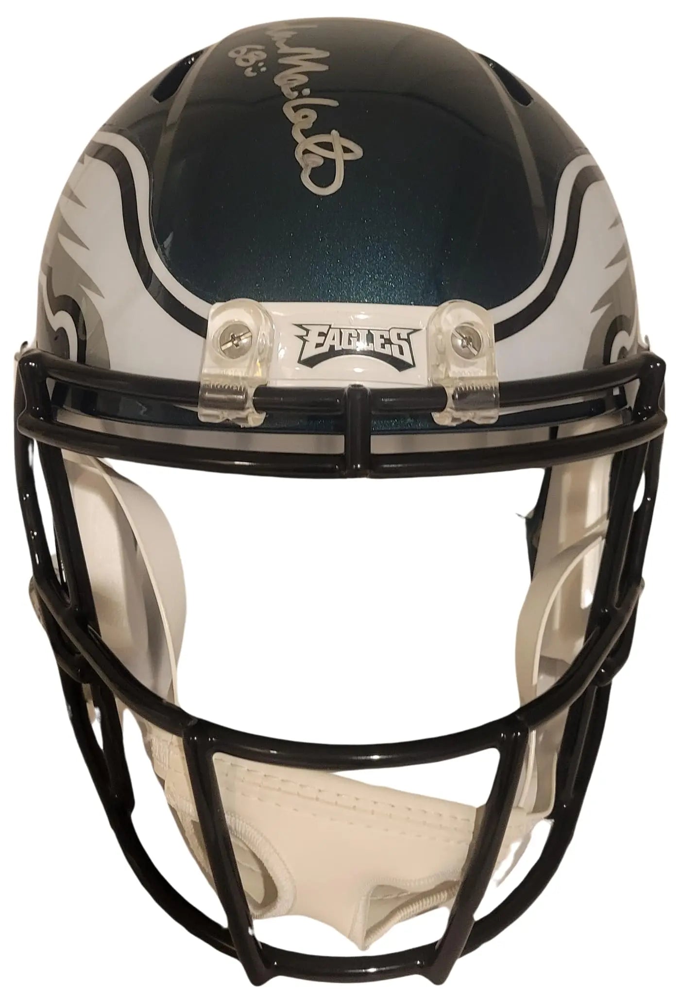 Jordan Mailata Signed Eagles Full Size Helmet COA Proof Autographed