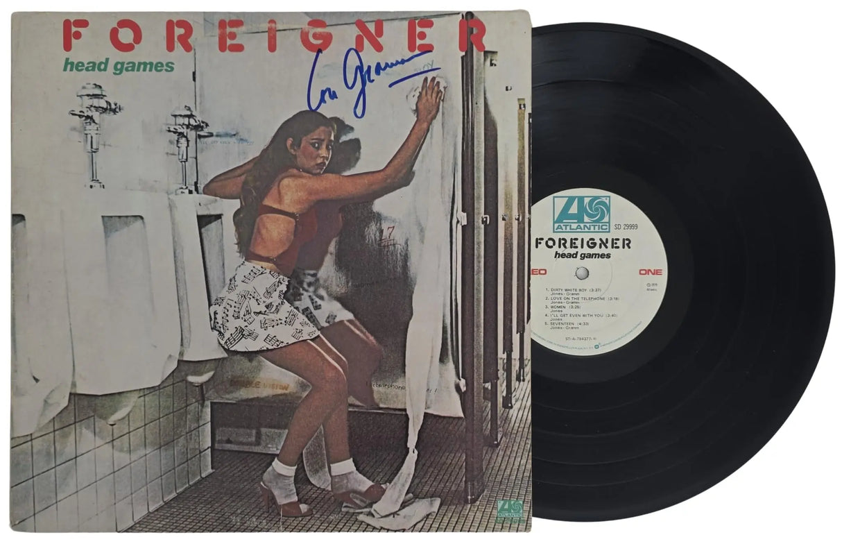Lou Gramm Signed Foreigner Head Games Album COA Exact Proof Autographed Vinyl Record