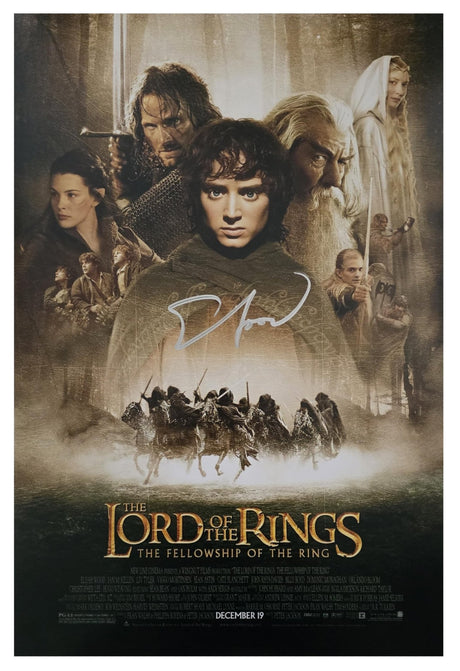 Elijah Wood Signed Lord Of The Rings 12x18 Photo Proof Autographed Poster, Star
