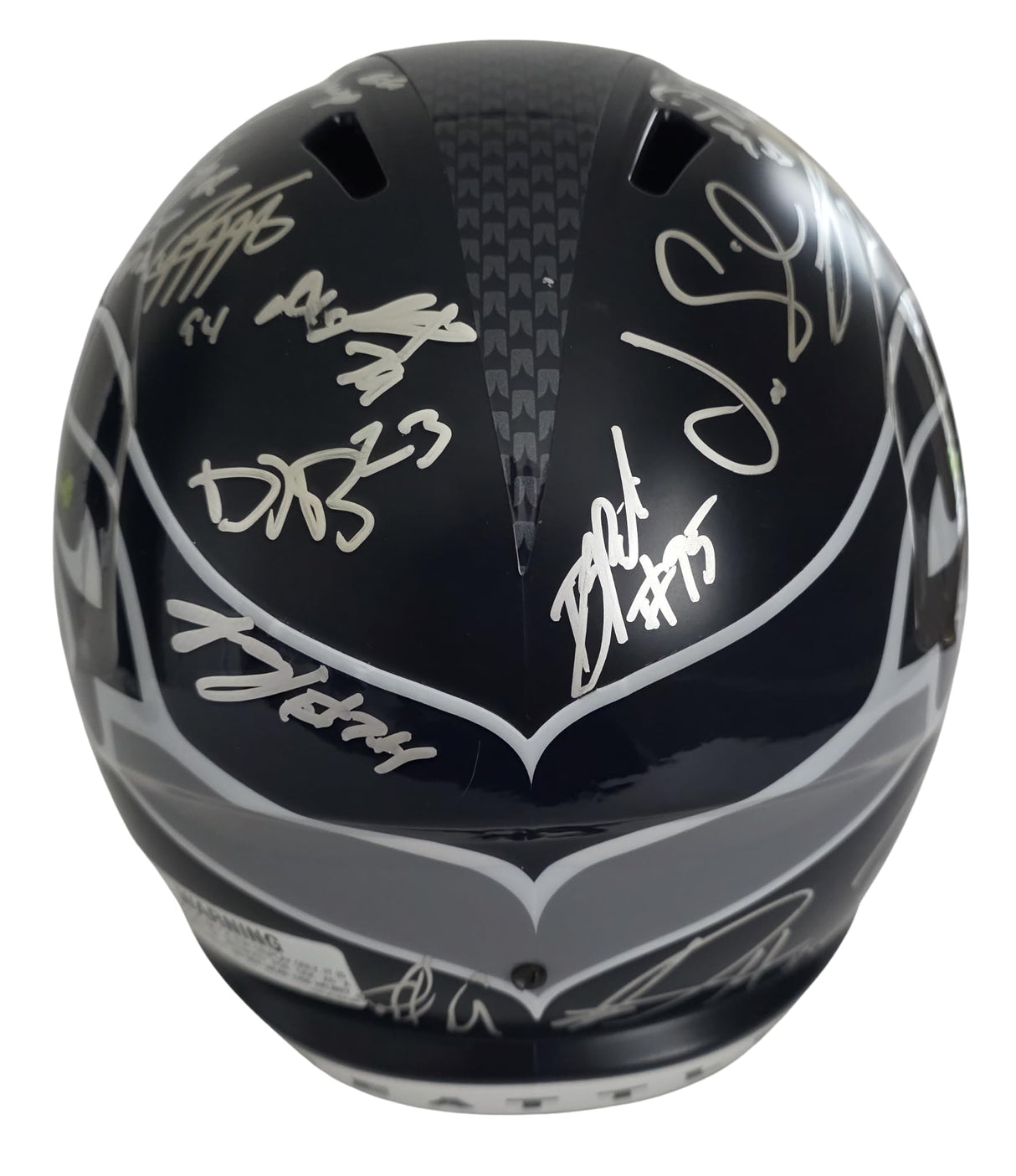 2025 Seahawks Team Signed Full Size Helmet COA Proof Autographed Seattle Seahawks