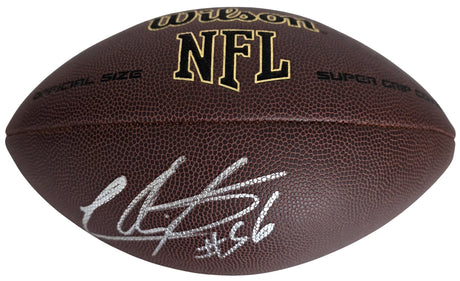 Lavar Arrington Signed Football COA Proof Autographed Penn State Washington