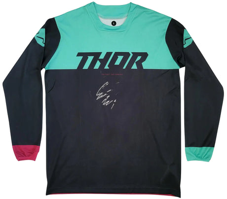 Cooper Webb Signed Thor Jersey COA Proof Autographed Supercross Motocross Auto...