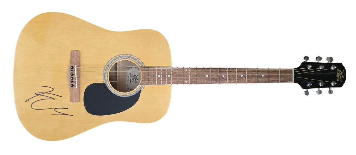 Kenny Signed Full Size Acoustic Guitar COA Exact Proof Autographed Kenny Chesney