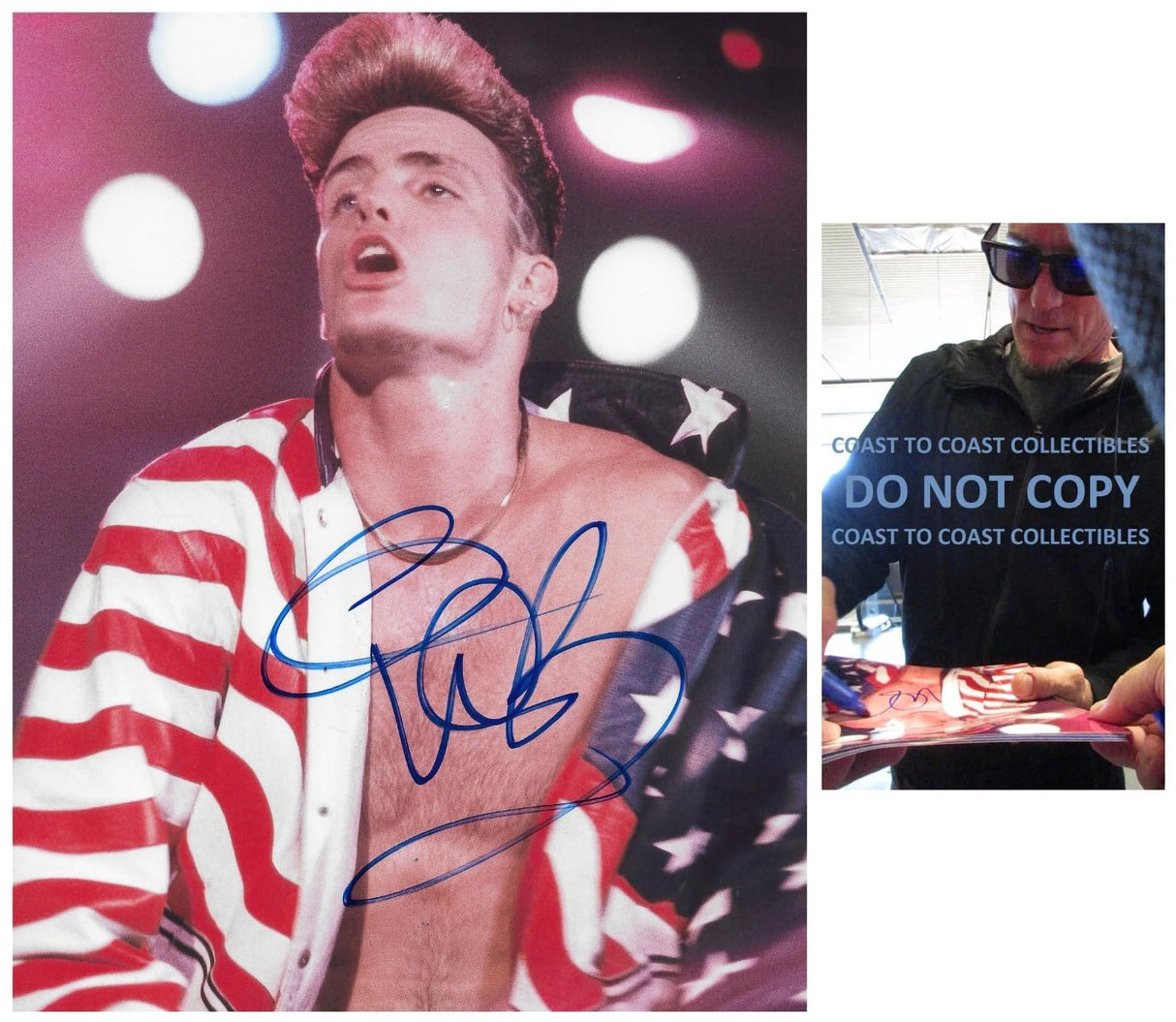 Vanilla Ice Signed 8x10 Photo COA Exact Proof Autographed Ice Ice Baby Rapper STAR,.