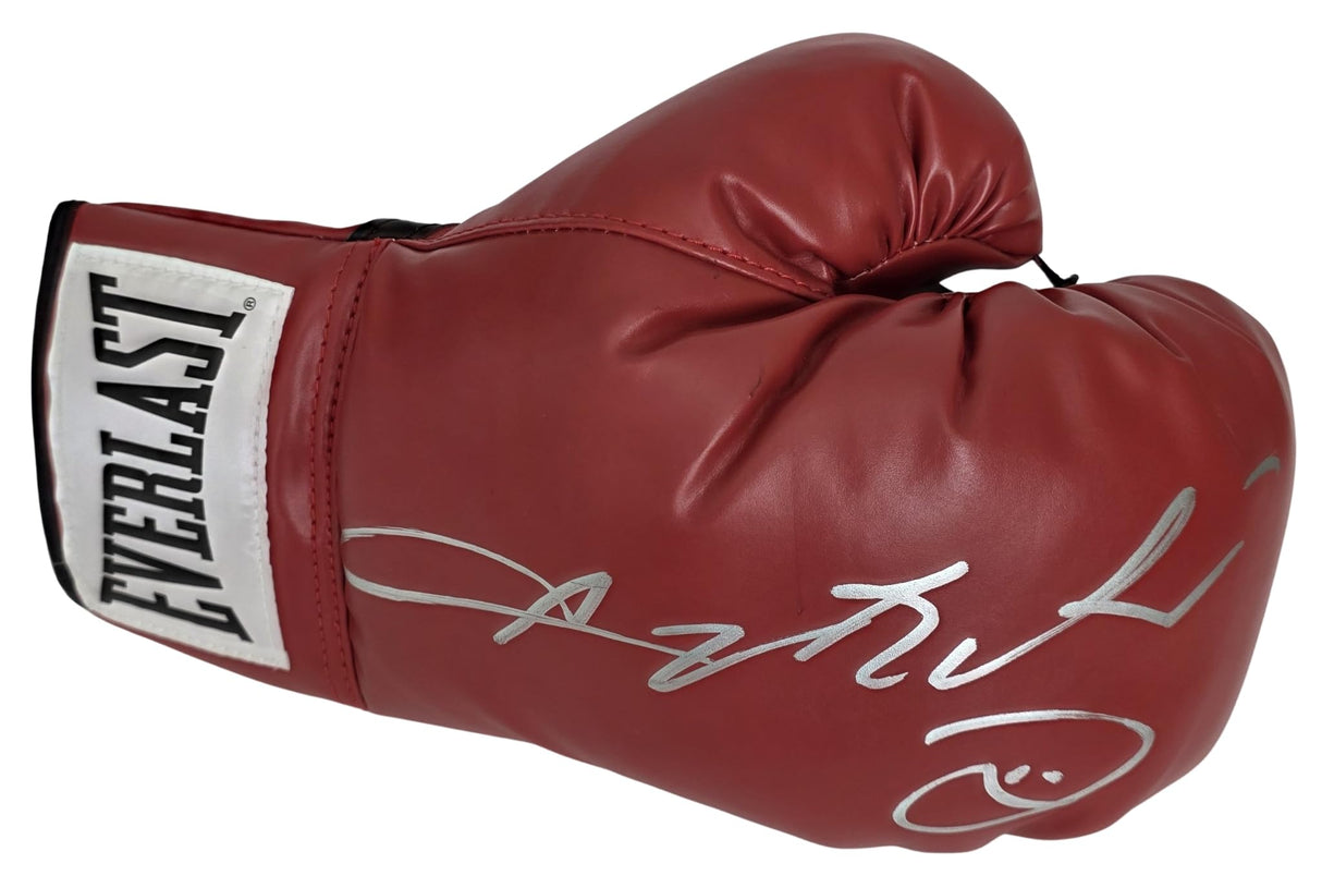 Sugar Ray Leonard Signed Boxing Glove COA Proof Autographed HOF Boxing Champion
