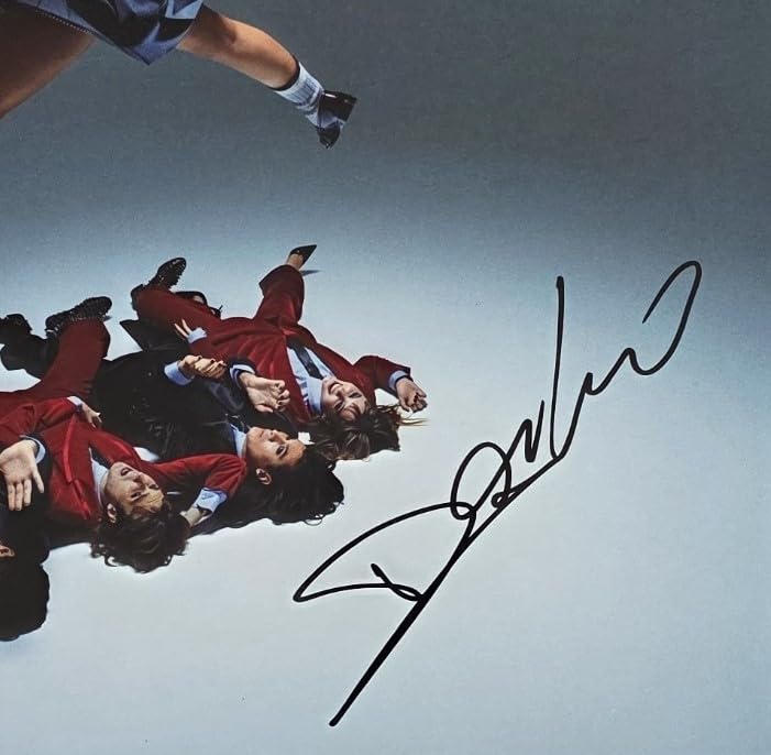 Damiano David Signed Maneskin Rush! Album COA Proof Autographed Vinyl Record