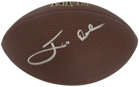 Jon Gruden Signed Football Proof COA Autographed Oakland Raiders Tampa Bay Bucs