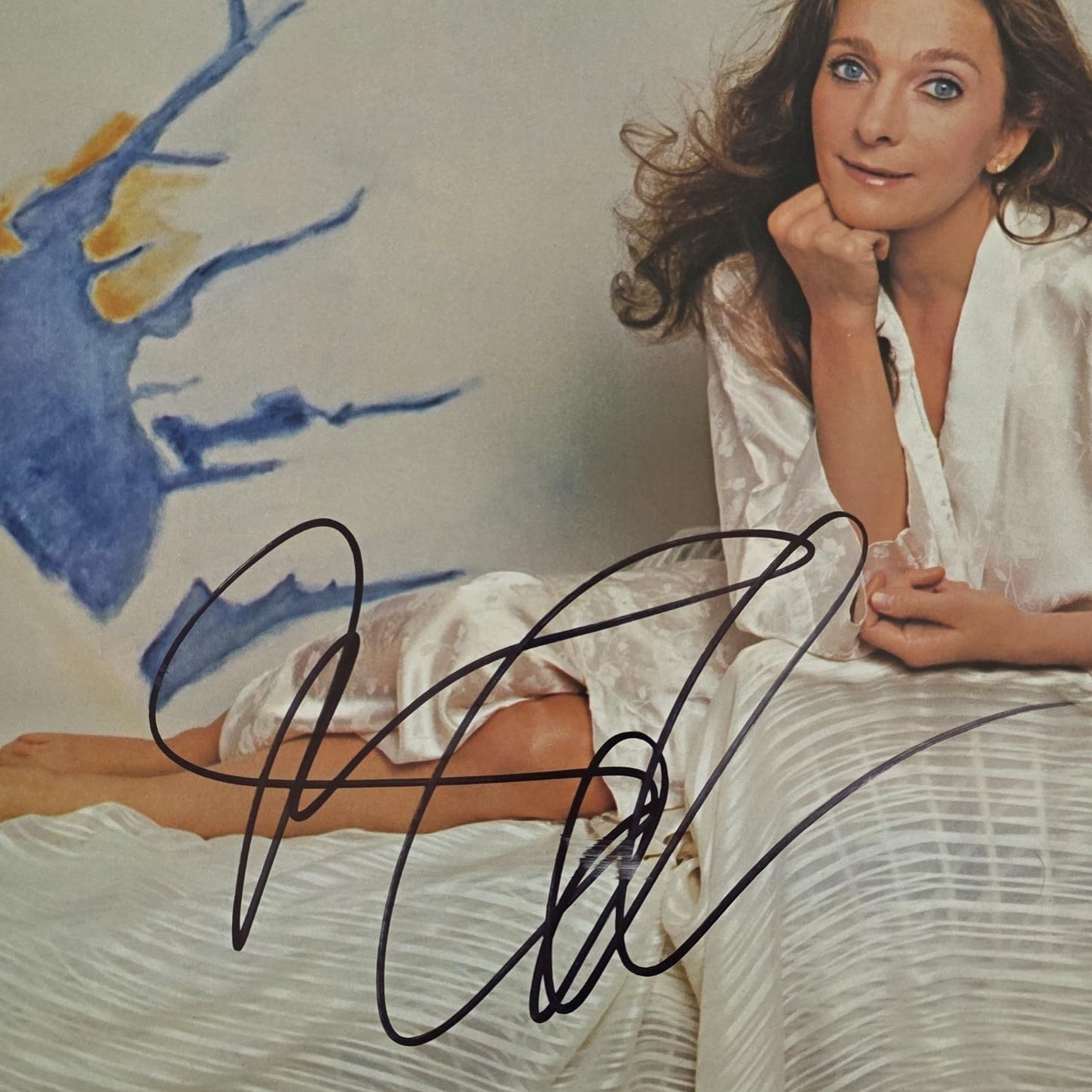Judy Collins Signed Times of Our Lives Album COA Proof Autographed Vinyl Record