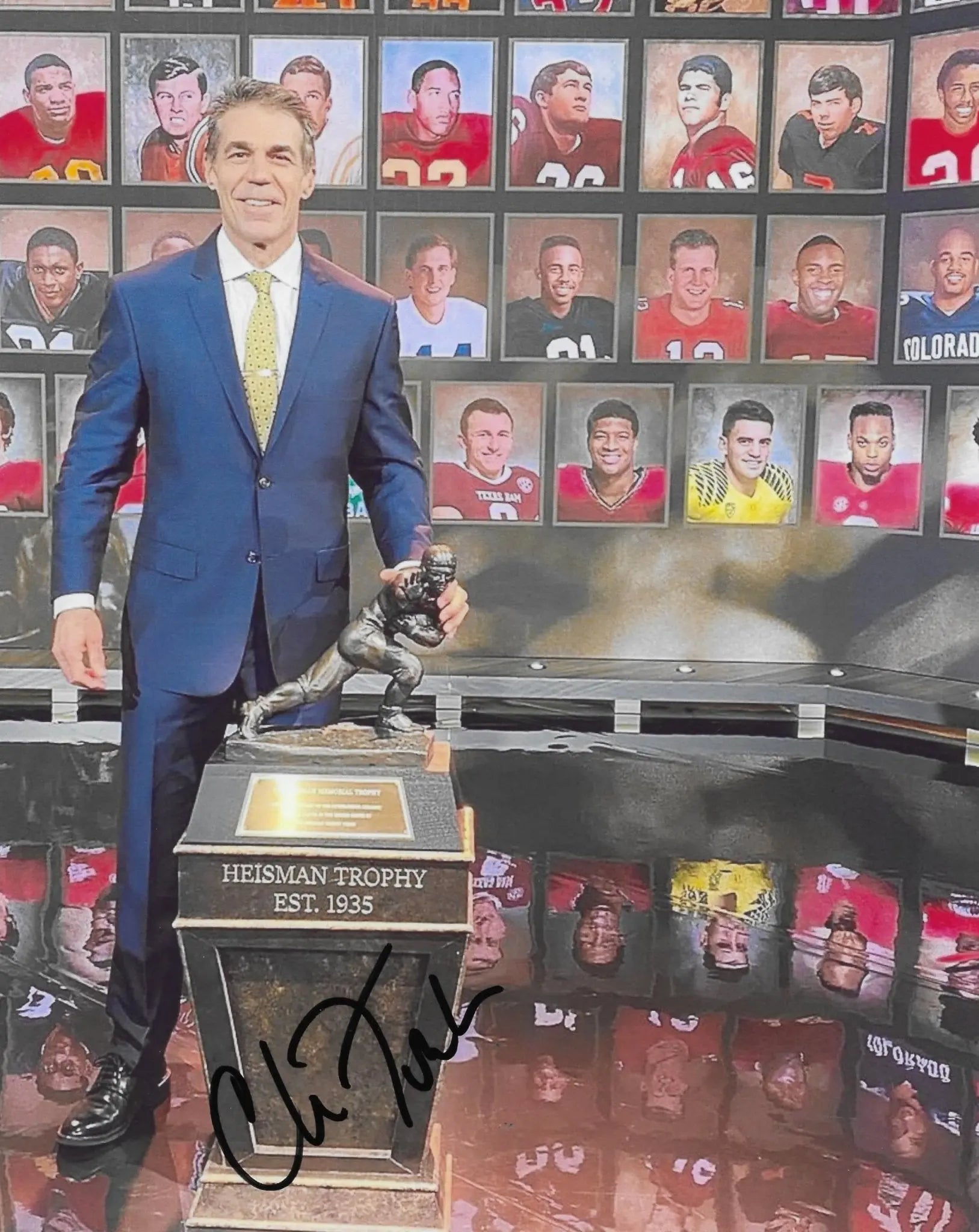 Chris Fowler Signed 8x10 Photo COA Proof College Gameday Football Autographed Star