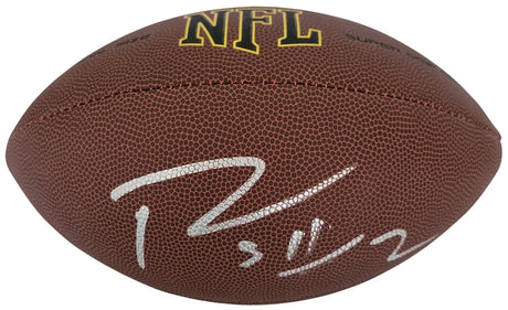 Patrick Surtain Signed Football COA Autographed Denver Broncos Alabama