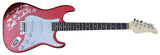 Bret Michaels Poison Signed Full Size Electric Guitar COA Proof Autographed