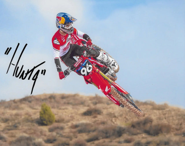 Hunter Lawrence Signed 8x10 Photo COA Proof Autographed Supercross Motocross,