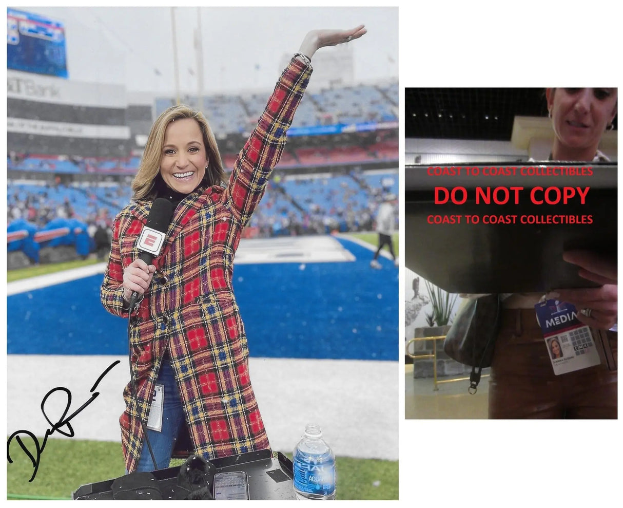 Dianna Russini Espn Journalist Signed 8x10 Photo Proof COA Autographed, Star