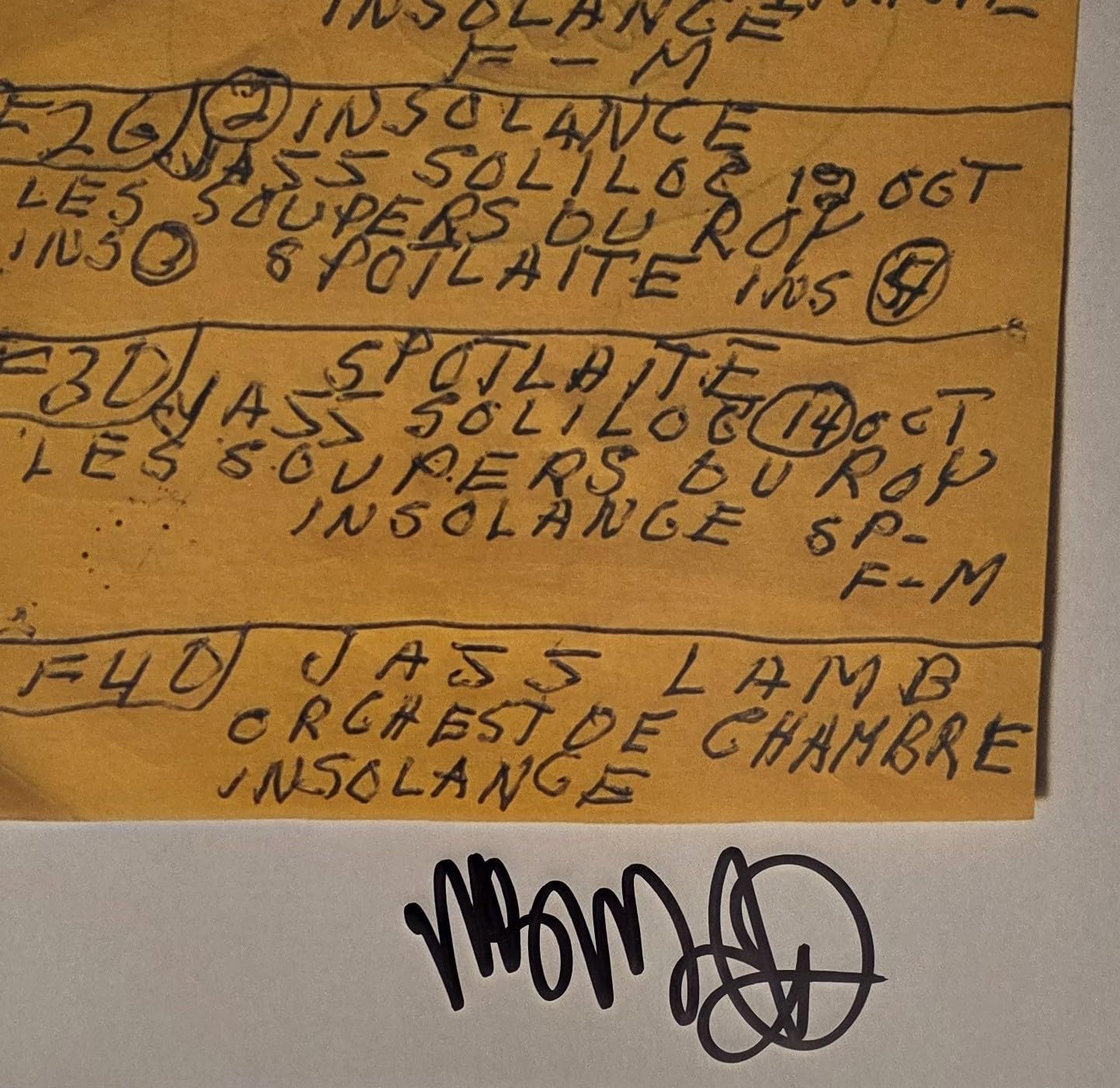 Mac DeMarco Signed Other Here Comes The Cowboy Album COA Exact Proof Autographed Vinyl Record