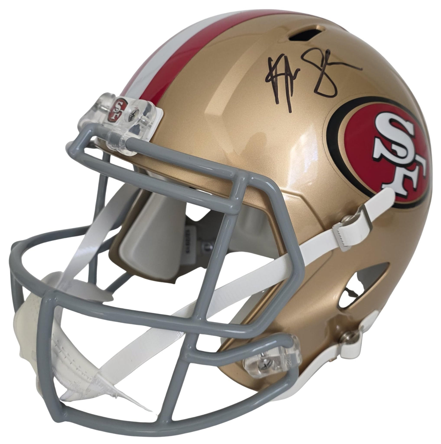 Kyle Shanahan Signed 49ers Full Size Helmet COA Proof Autographed San Francisco